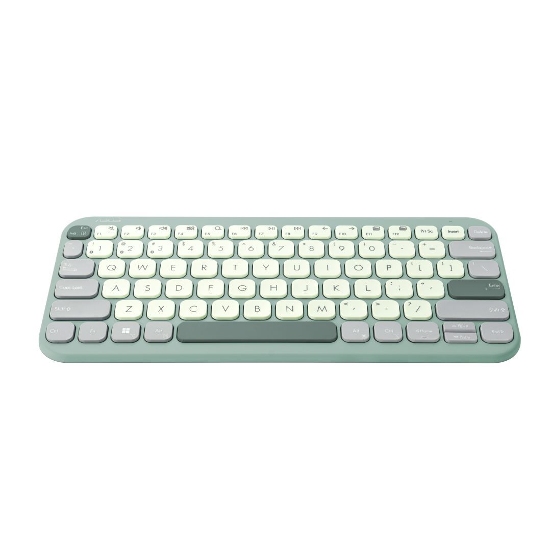 Asus Marshmallow Keyboard KW100 Wireless Keyboard Green Tea Latte HU Asus Marshmallow Keyboard KW100 Wireless Keyboard Green Tea Latte HU