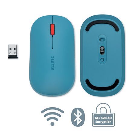 Leitz Cosy Wireless Mouse Blue Leitz Cosy Wireless Mouse Blue