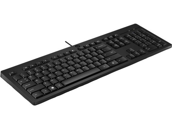 HP 125 G2 Wired Keyboard Black HU HP 125 G2 Wired Keyboard Black HU