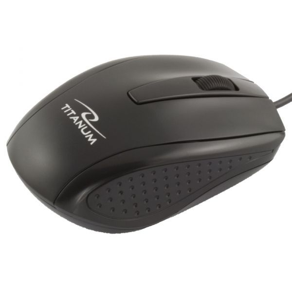 Titanium TM110K Marlin Wired Mouse Black Titanium TM110K Marlin Wired Mouse Black
