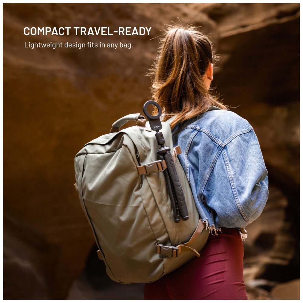 FIXED FlexibleCreator állvány 1/4" mágneses telefontartóval, fekete FIXED FlexibleCreator állvány 1/4" mágneses telefontartóval, fekete