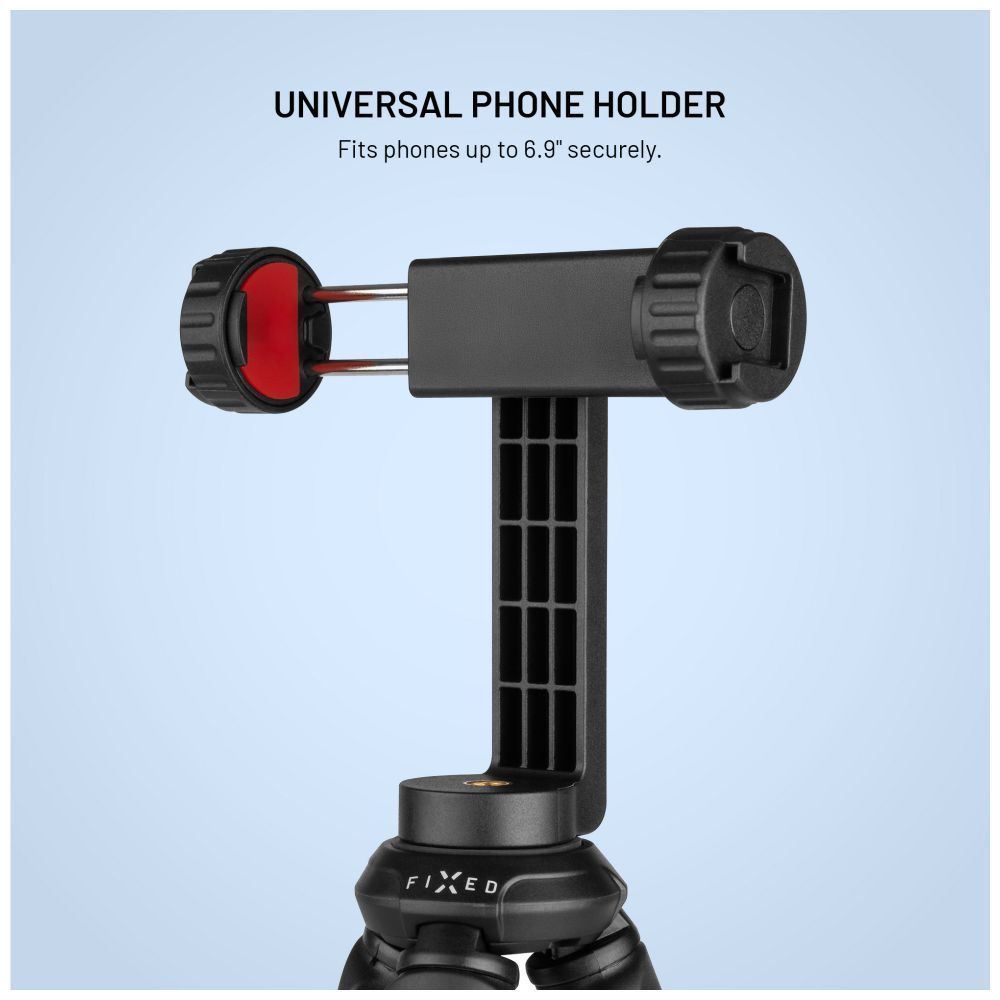 FIXED FlexibleCreator állvány 1/4" telefontartóval, fekete