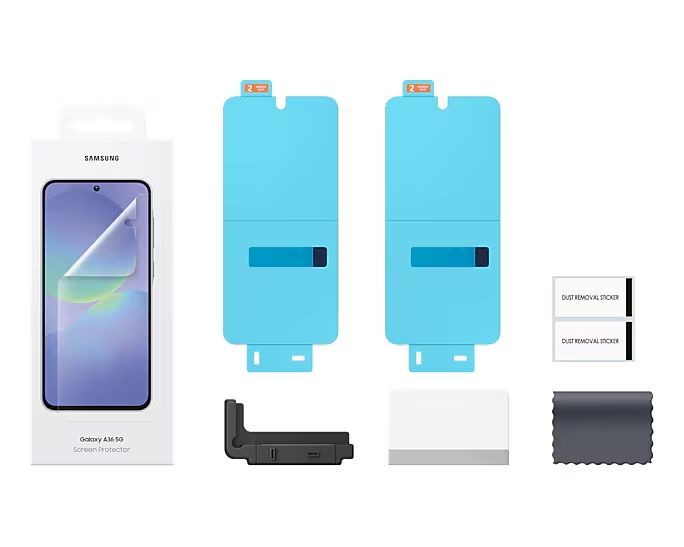 Samsung A36 Screen Protector Case Transparancy