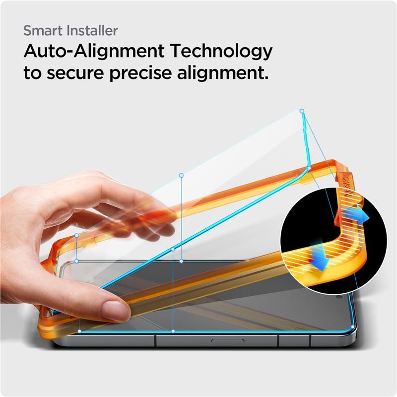 Spigen Glass tR AlignMaster 2 Pack - Nothing Phone (2) Spigen Glass tR AlignMaster 2 Pack - Nothing Phone (2)