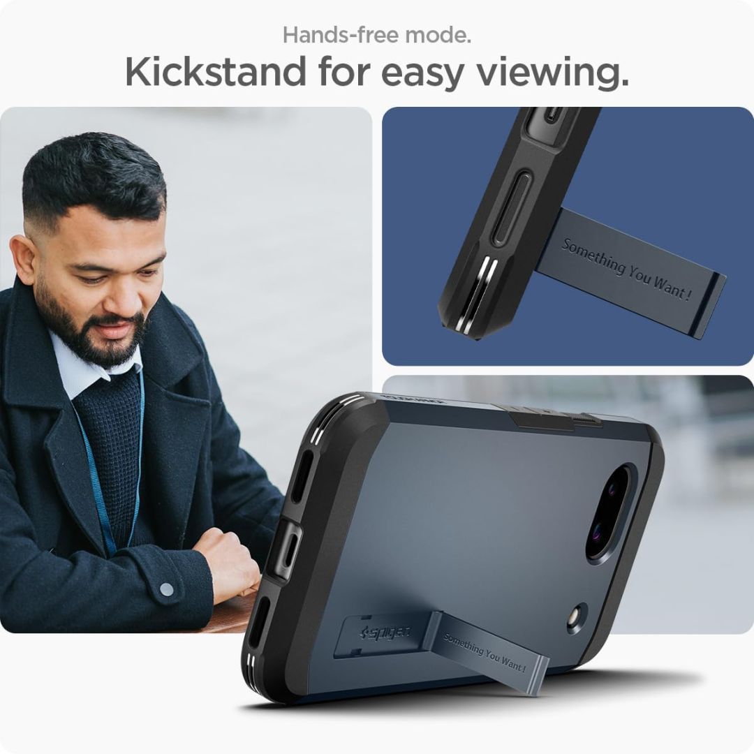 Spigen Tough Armor for Google Pixel 8a Metal Slate Spigen Tough Armor for Google Pixel 8a Metal Slate