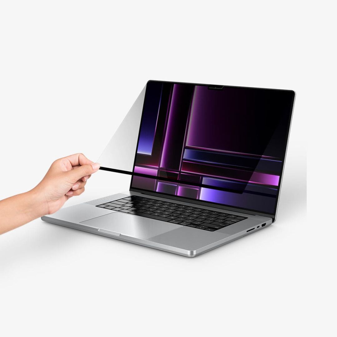 Spigen SafeView 1 Pack MacBook Pro 16" M4 2024/M3 2023/ M2 2023/M1 2021 Spigen SafeView 1 Pack MacBook Pro 16" M4 2024/M3 2023/ M2 2023/M1 2021