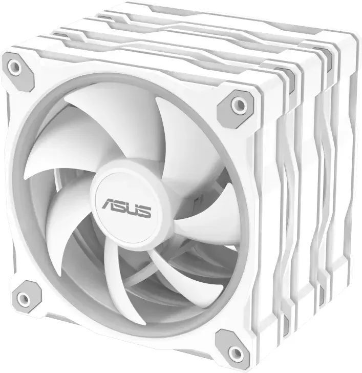 Asus Prime MR120 ARGB Fan White Triple Pack