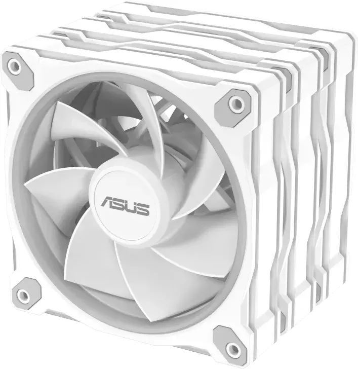 Asus Prime MR120 ARGB Reverse Fan White Triple Pack