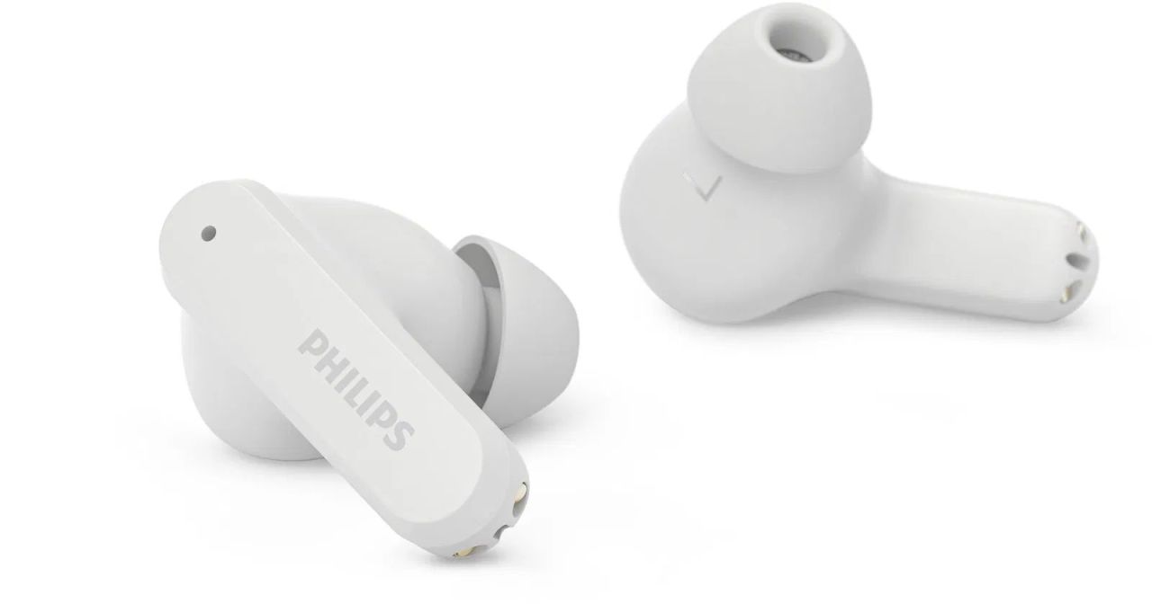 Philips TAT2000BK TWS Bluetooth Headset White Philips TAT2000BK TWS Bluetooth Headset White
