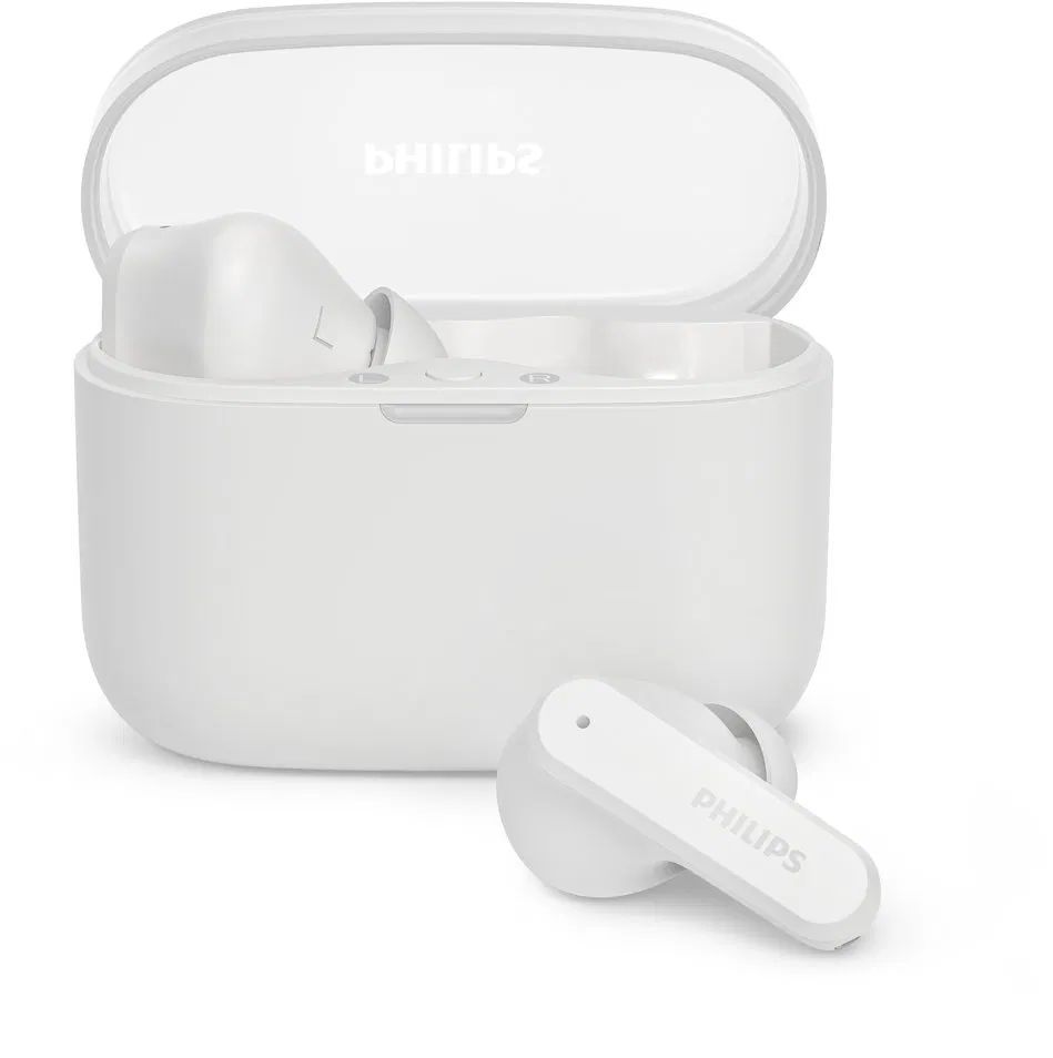 Philips TAT2000BK TWS Bluetooth Headset White Philips TAT2000BK TWS Bluetooth Headset White