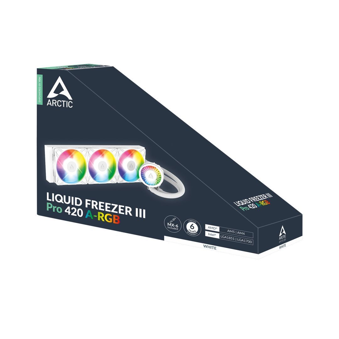 Arctic Liquid Freezer III Pro 420 A-RGB White Arctic Liquid Freezer III Pro 420 A-RGB White