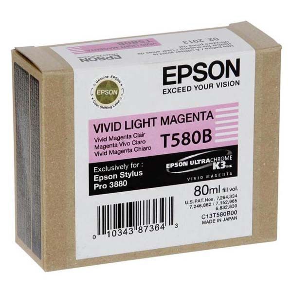Epson T580B Light Magenta tintapatron Epson T580B Light Magenta tintapatron