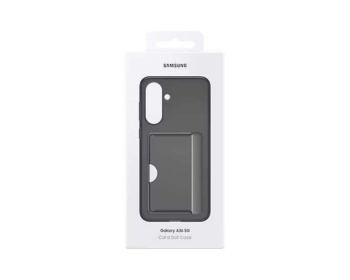 Samsung Galaxy A36 Card Slot Case Black