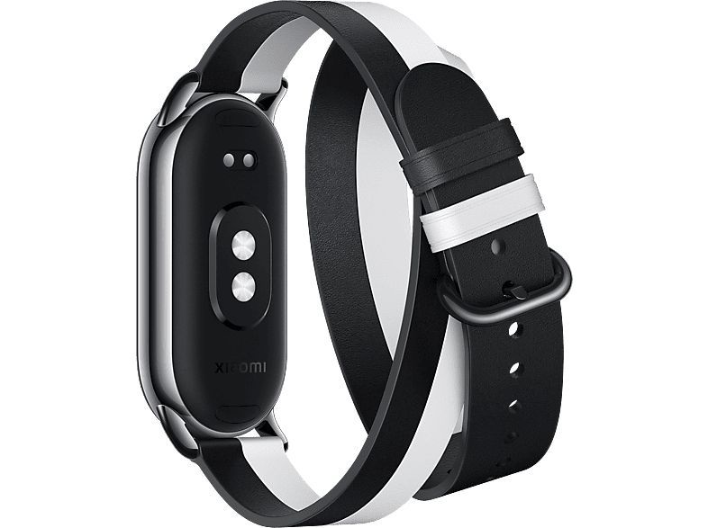 Xiaomi Smart Band 8 Double Wrap Strap Black and White