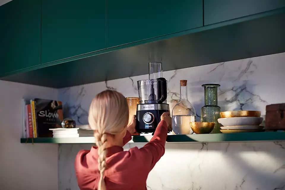 Philips Viva Collection HR7530/10 850W Konyhai Robotgép Black Philips Viva Collection HR7530/10 850W Konyhai Robotgép Black