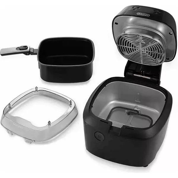 DeLonghi FH2184.BK Idealfry Forrólevegős sütő Black DeLonghi FH2184.BK Idealfry Forrólevegős sütő Black