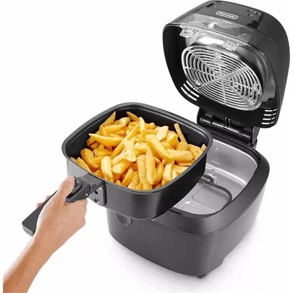 DeLonghi FH2184.BK Idealfry Forrólevegős sütő Black DeLonghi FH2184.BK Idealfry Forrólevegős sütő Black
