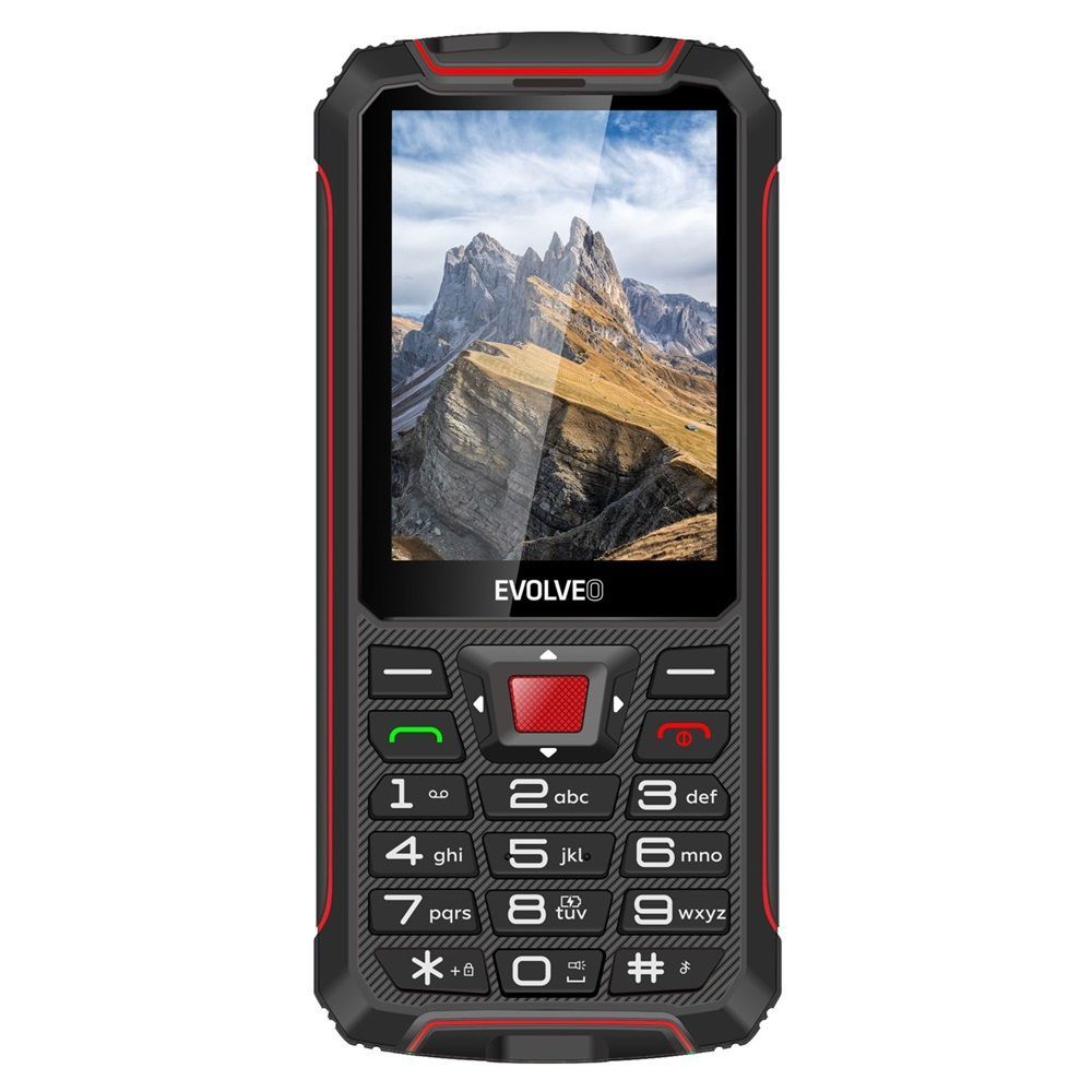Evolveo Strongphone W4 DualSIM Black/Red Evolveo Strongphone W4 DualSIM Black/Red
