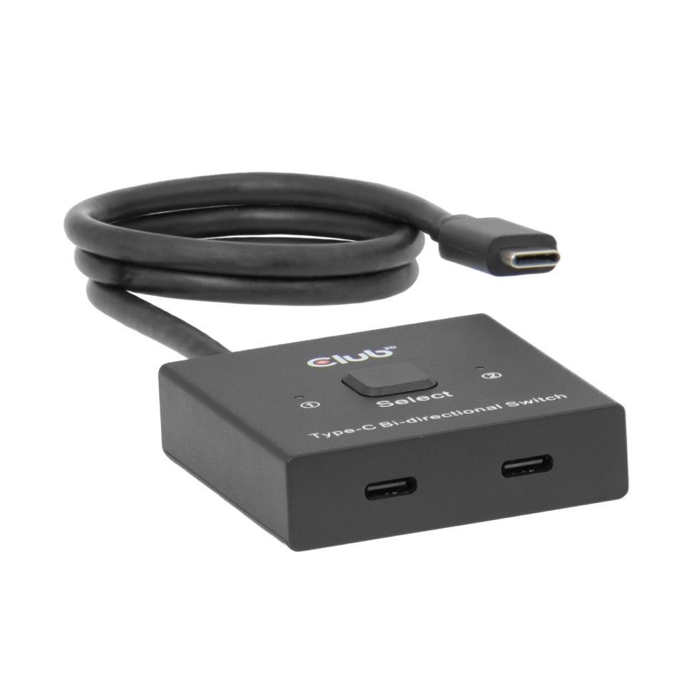 Club3D USB-C Bi-Directional Video + Data + PD Switch Club3D USB-C Bi-Directional Video + Data + PD Switch