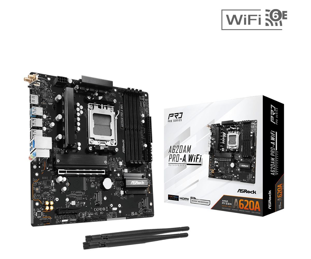 ASRock A620AM PRO-A WIFI ASRock A620AM PRO-A WIFI
