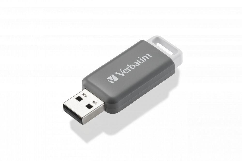 Verbatim 128GB DataBar USB2.0 Grey Verbatim 128GB DataBar USB2.0 Grey