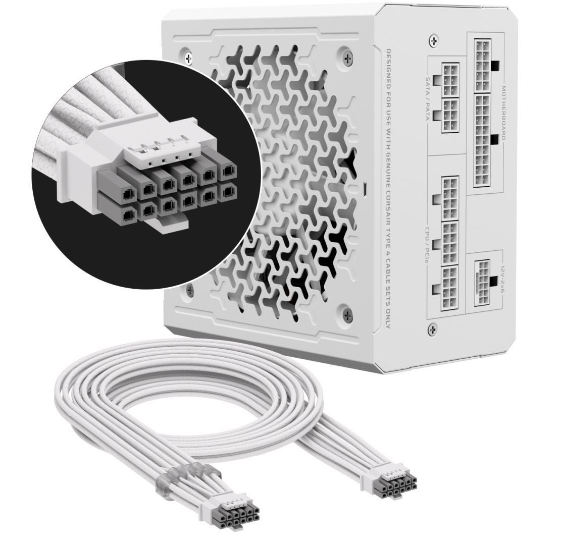 Corsair 850W 80+ Gold RM850e (2025) White