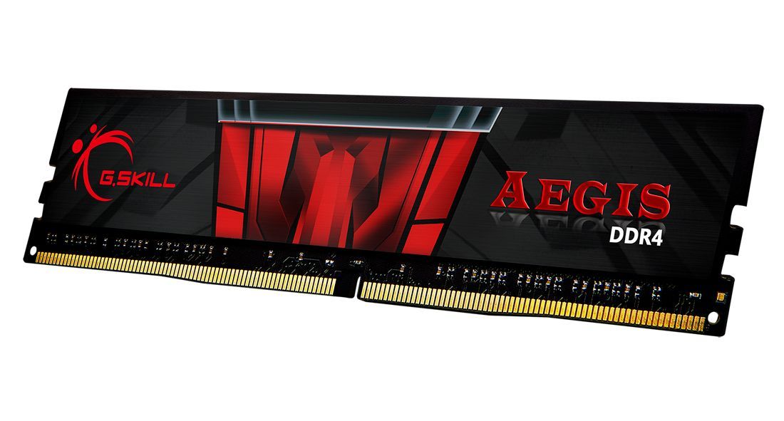 G.SKILL 32GB DDR4 2400Mhz Kit(2x16GB) AEGIS Black Red G.SKILL 32GB DDR4 2400Mhz Kit(2x16GB) AEGIS Black Red