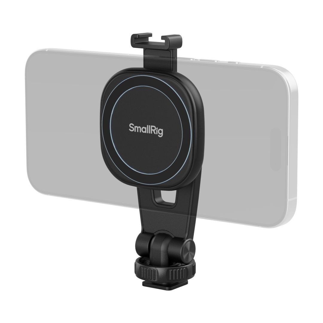 SMALLRIG AC-10 Attachable Phone Clamp with Cold Shoe Mount