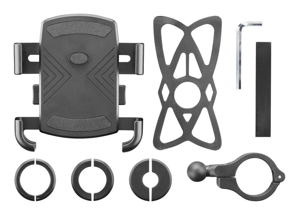 FIXED Universal mobile phone holder Interphone Motocrab Multi, version 2023 FIXED Universal mobile phone holder Interphone Motocrab Multi, version 2023