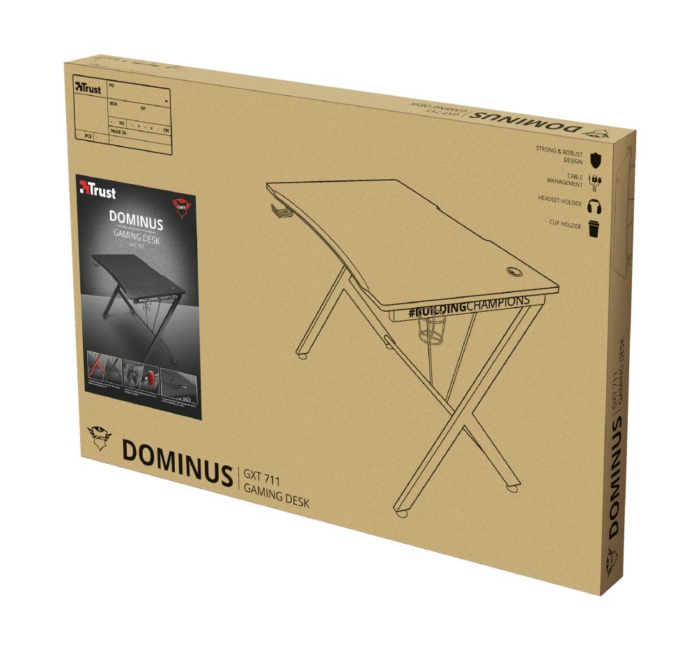 Trust GXT 711 Dominus Gaming Desk Trust GXT 711 Dominus Gaming Desk