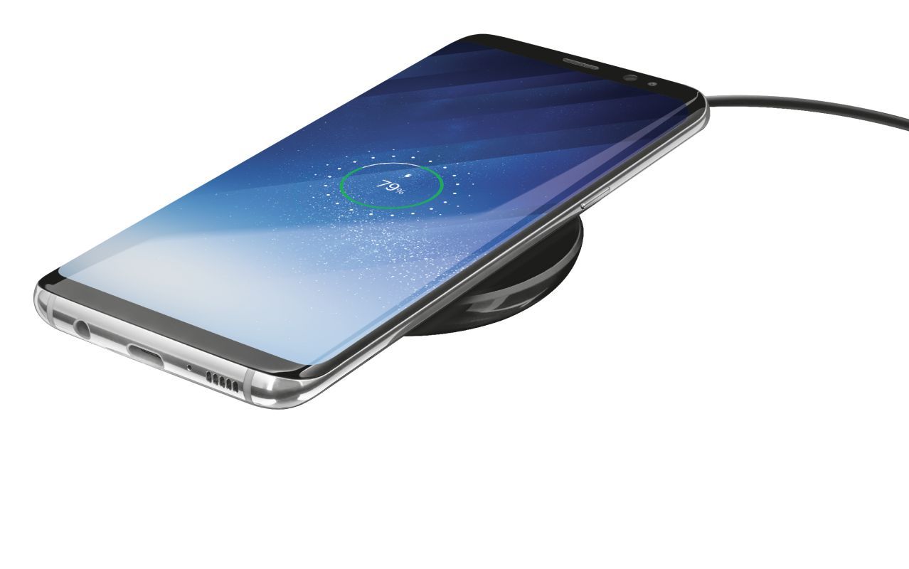 Trust Primo Wireless Charger for Smartphones Black Trust Primo Wireless Charger for Smartphones Black