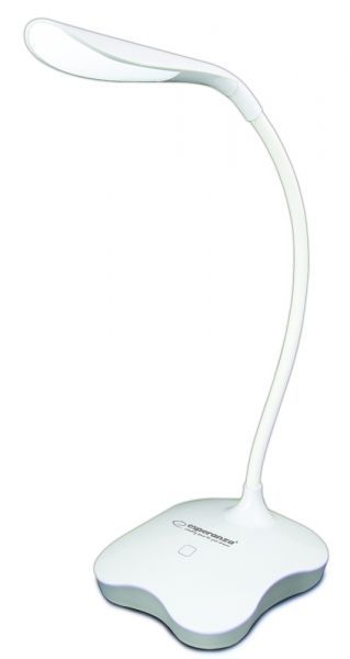 Esperanza ELD105W Mimosa LED Asztali Lámpa Fehér Esperanza ELD105W Mimosa LED Asztali Lámpa Fehér