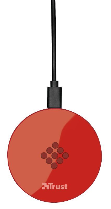 Trust Primo Wireless Charger for Smartphones Red Trust Primo Wireless Charger for Smartphones Red
