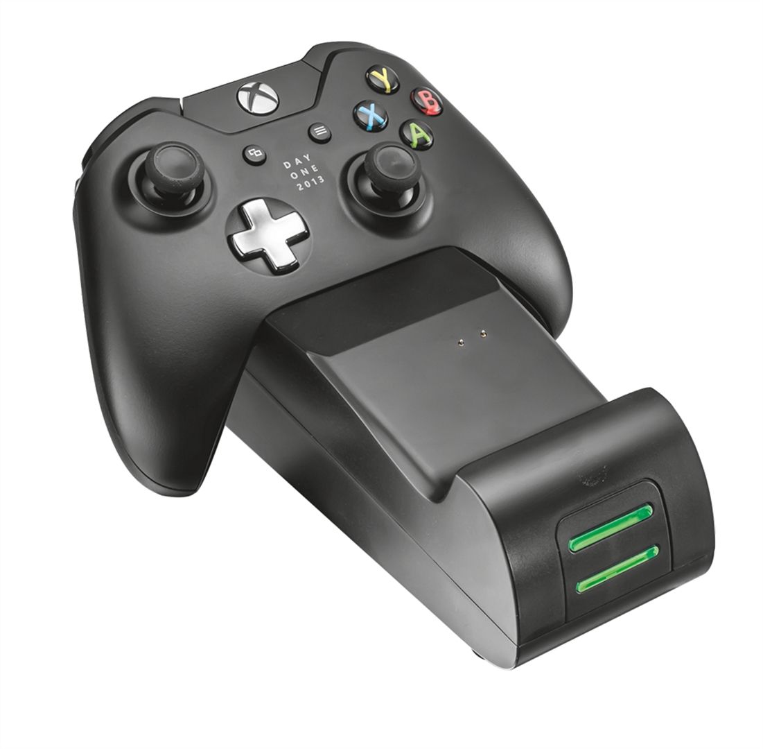 Trust GXT 247 Duo Charging Dock suitable for Xbox One Trust GXT 247 Duo Charging Dock suitable for Xbox One