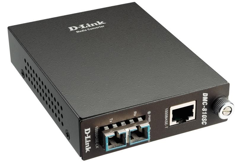 D-Link DMC-810SC Gigabit Ethernet Converter D-Link DMC-810SC Gigabit Ethernet Converter