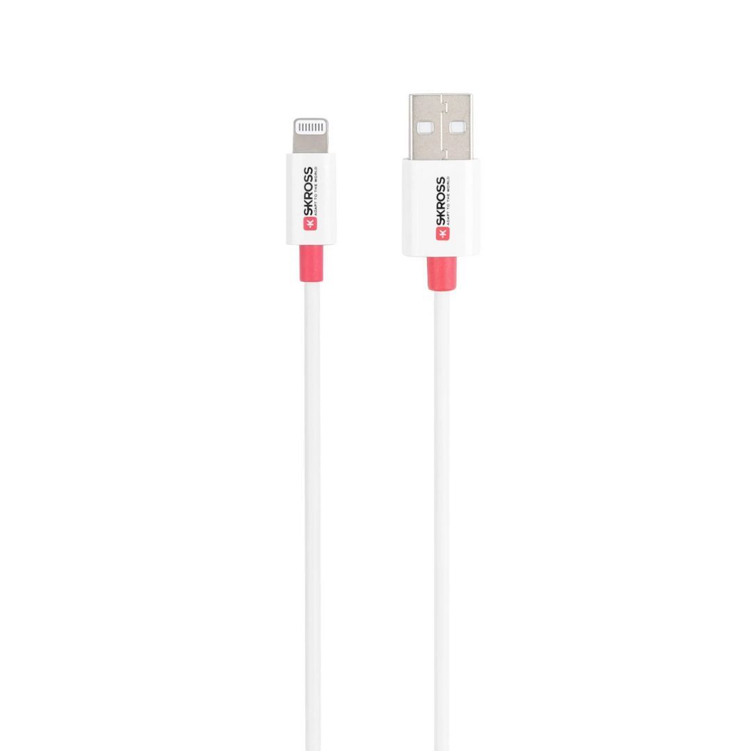 SKROSS USB-A to Lightning cable 1,2m White