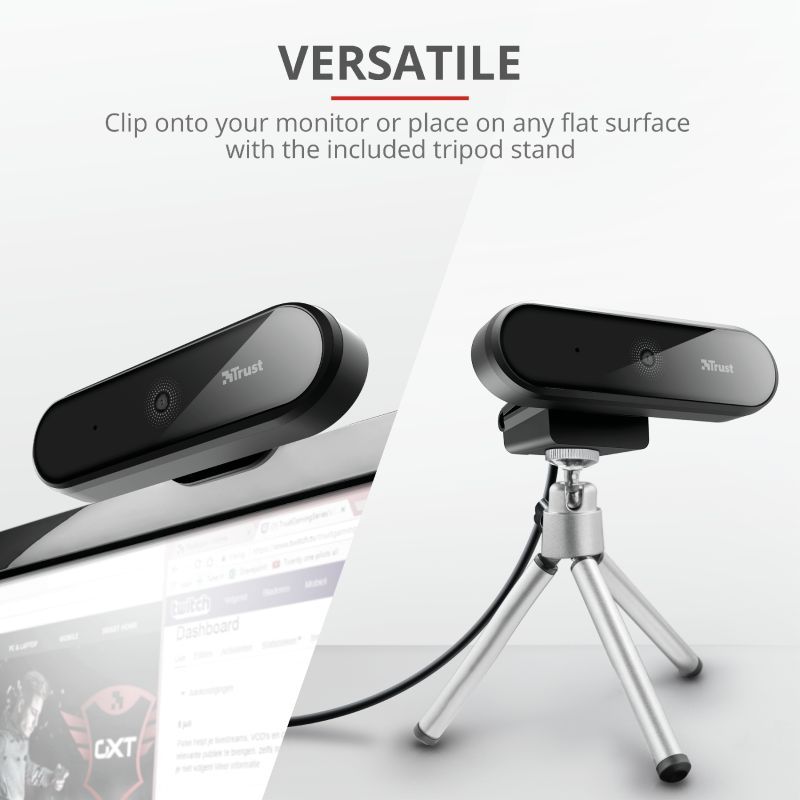 Trust Tyro Webkamera Black Trust Tyro Webkamera Black