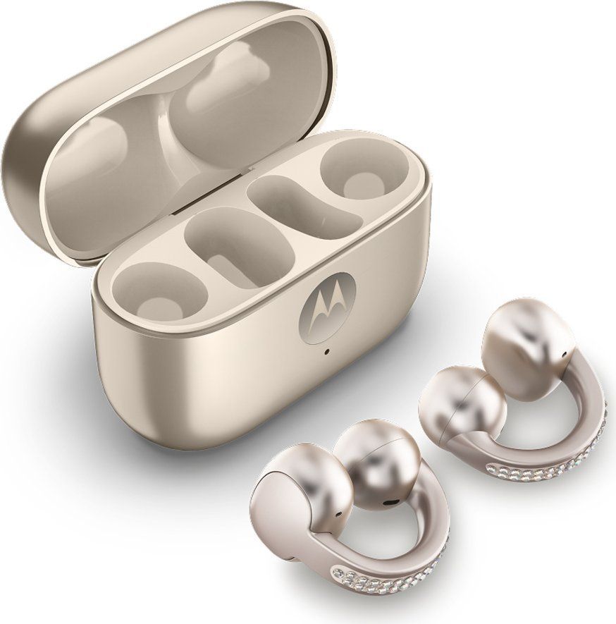 Motorola Moto Buds Loop Bluetooth Headset French Oak Motorola Moto Buds Loop Bluetooth Headset French Oak