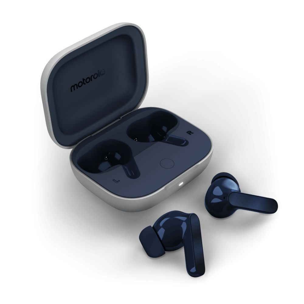 Motorola Moto Buds Bluetooth Headset Starlight Blue Motorola Moto Buds Bluetooth Headset Starlight Blue