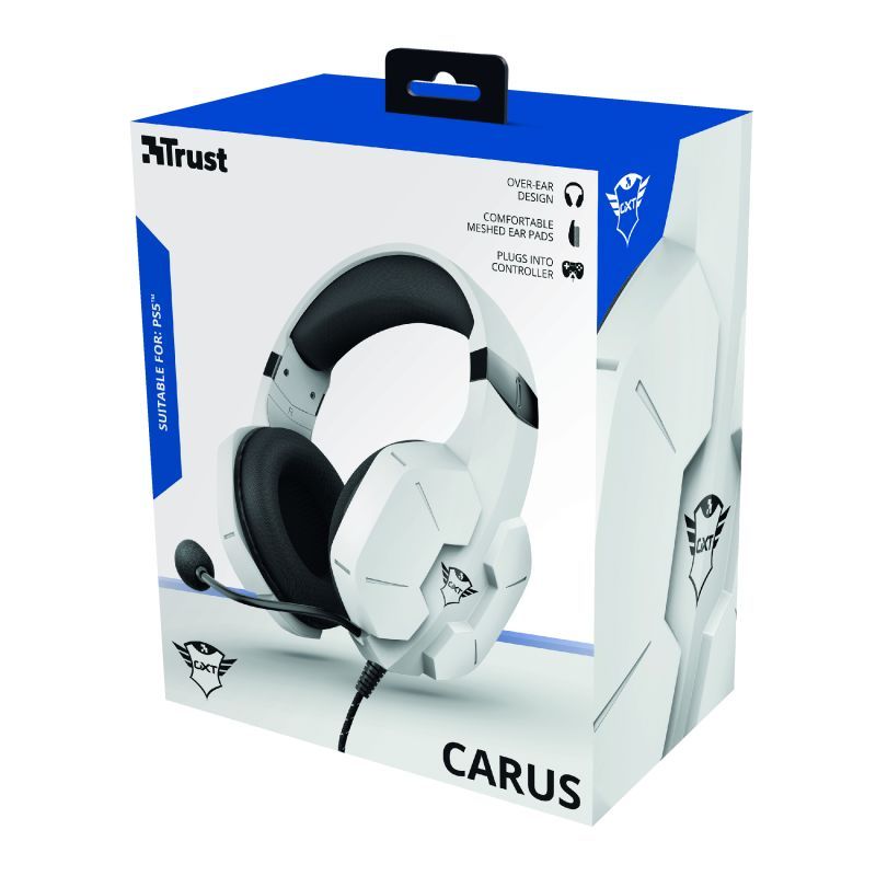 Trust GXT 323W Carus Gaming Headset White