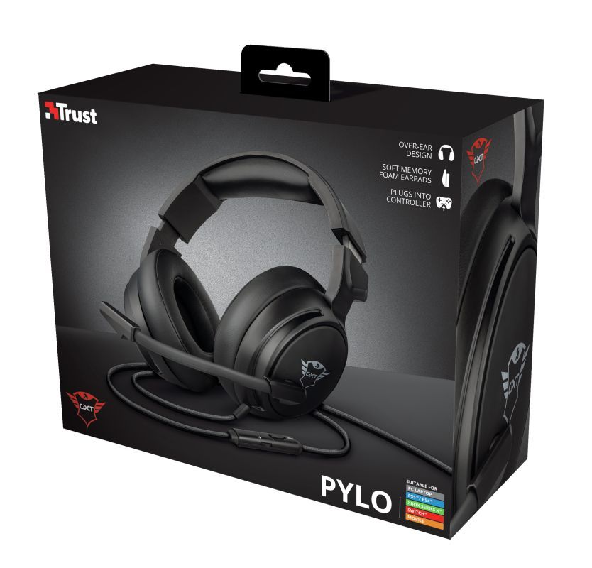 Trust GXT 433 Pylo Multiplatform Gaming Headset Black Trust GXT 433 Pylo Multiplatform Gaming Headset Black