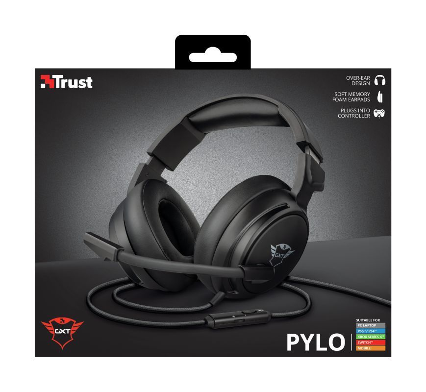 Trust GXT 433 Pylo Multiplatform Gaming Headset Black Trust GXT 433 Pylo Multiplatform Gaming Headset Black