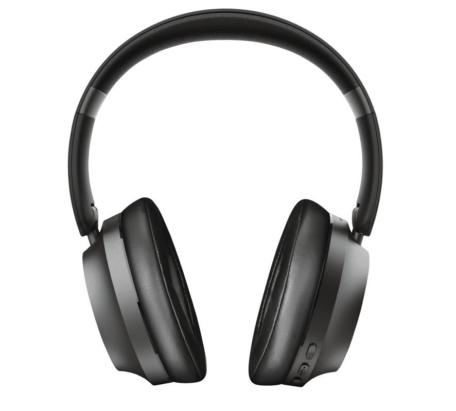 Trust Eaze Bluetooth Wireless Over-ear Headphones Black