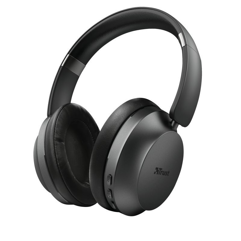 Trust Eaze Bluetooth Wireless Over-ear Headphones Black