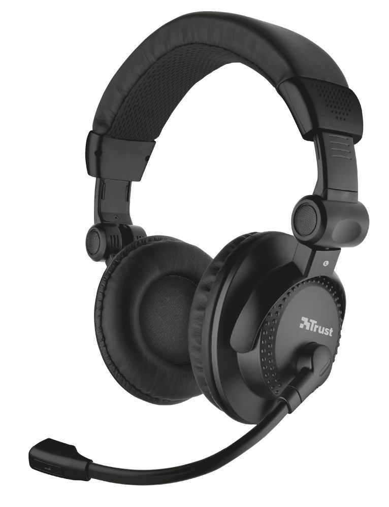 Trust Como headset Black