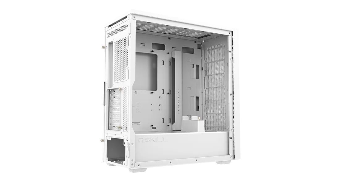 G.SKILL MD1 Tempered Glass White