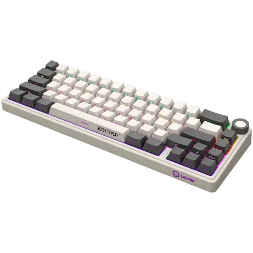 LORGAR KBP70MW Wireless Mechanical Gaming Keyboard Beige US