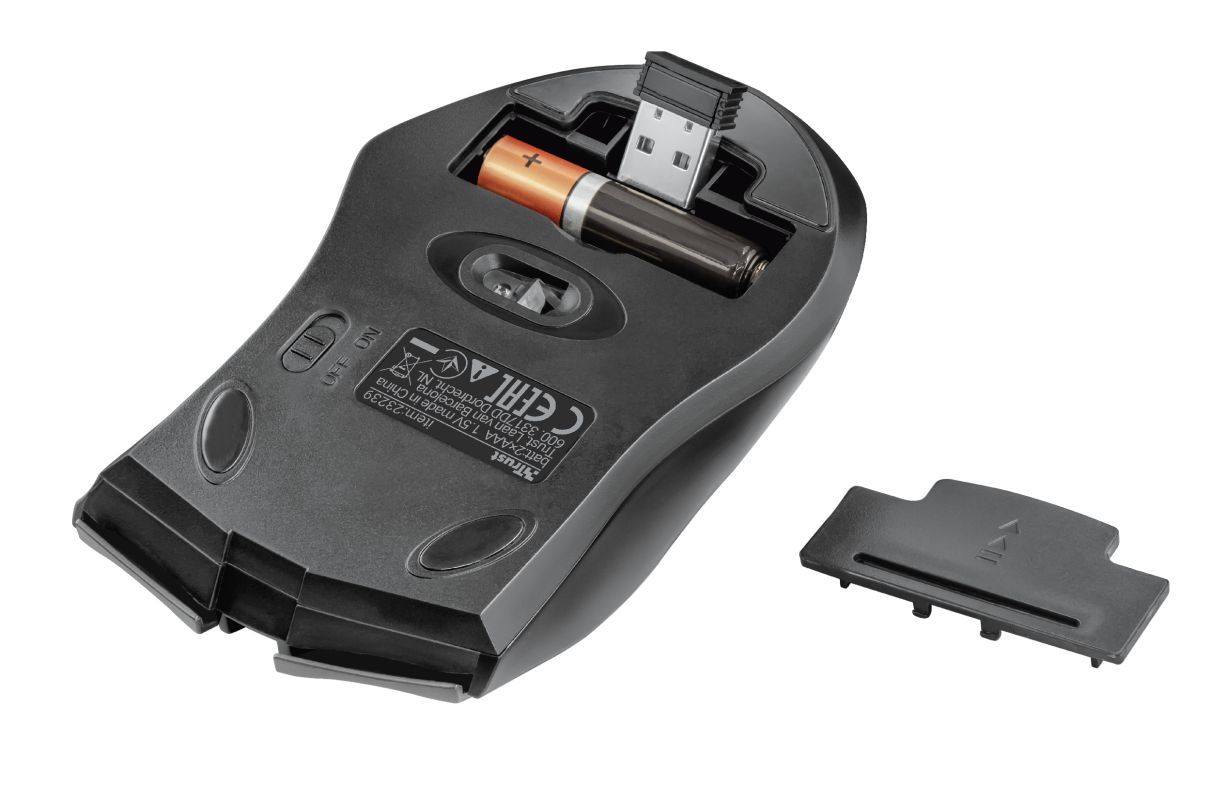 Trust Tecla-2 Wireless Keyboard + Mouse Black HU