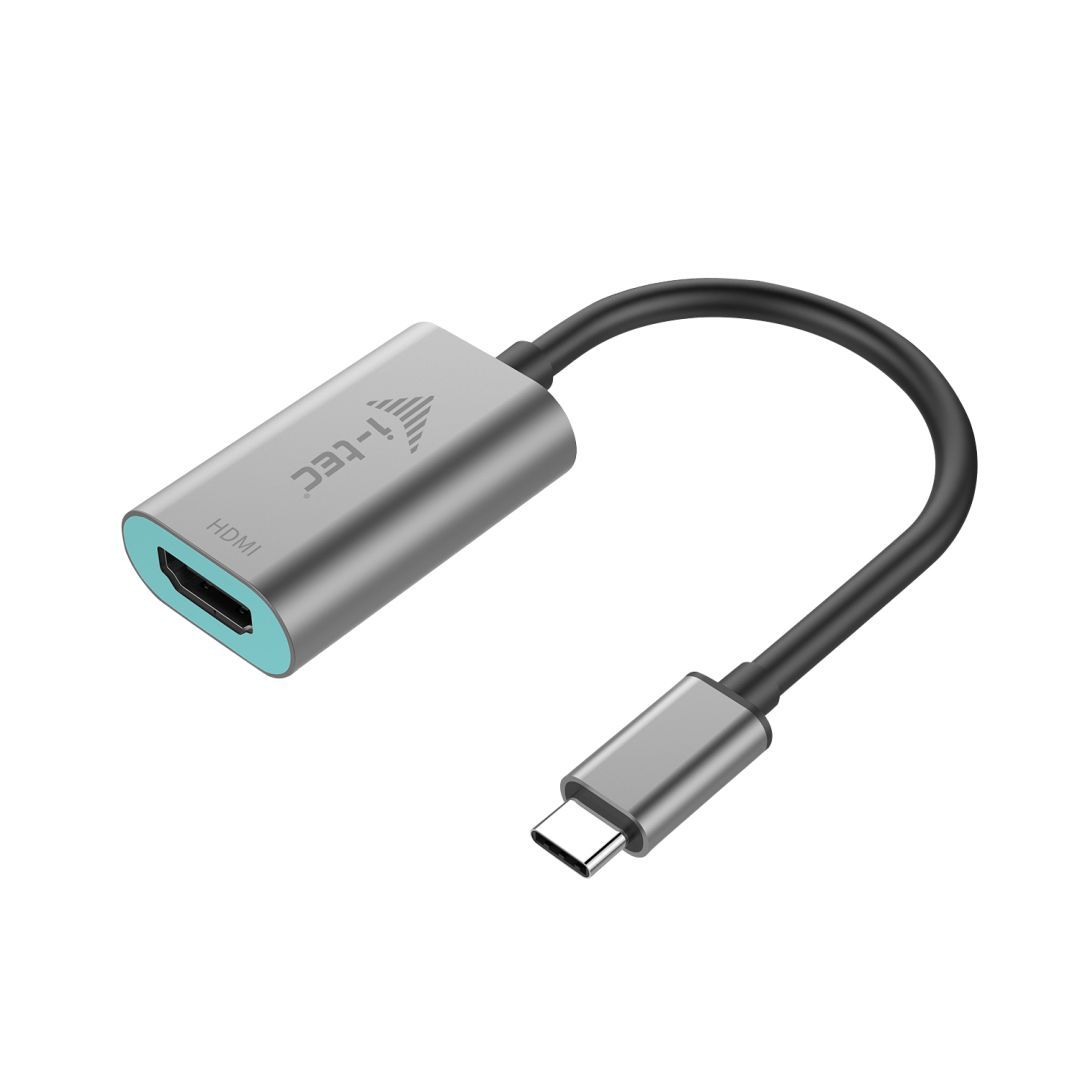 I-TEC USB-C Metal HDMI 4K/60Hz adapter cable Grey I-TEC USB-C Metal HDMI 4K/60Hz adapter cable Grey