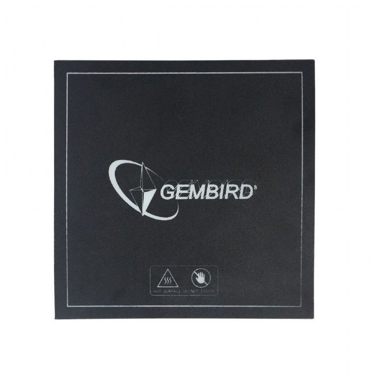 Gembird 3D printing surface (155x155mm) Gembird 3D printing surface (155x155mm)